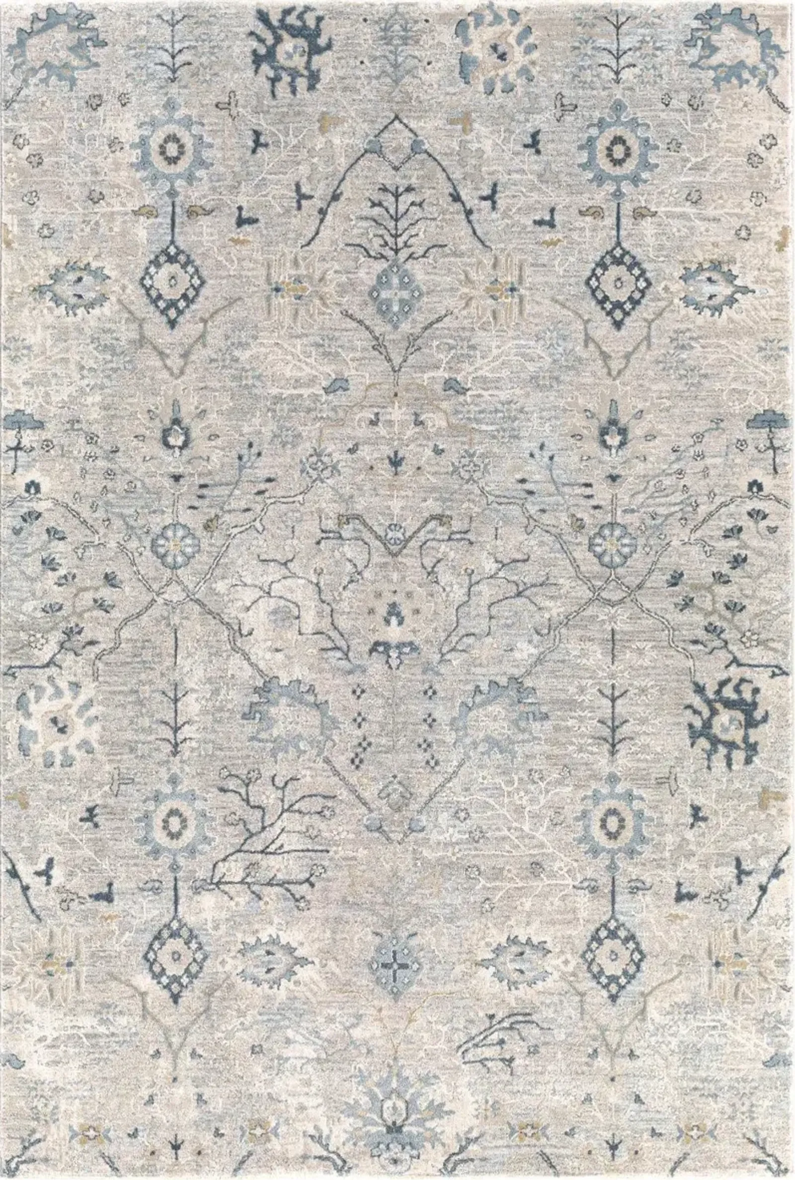 Brunswick 8 x 10 Beige and Dusty Sage Area Rug