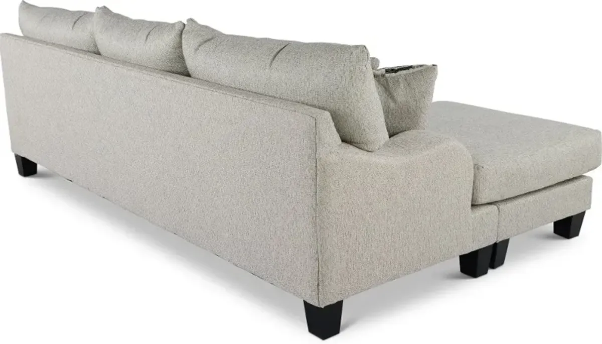 Laguna Off-White Sofa-Chaise