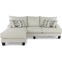 Laguna Off-White Sofa-Chaise