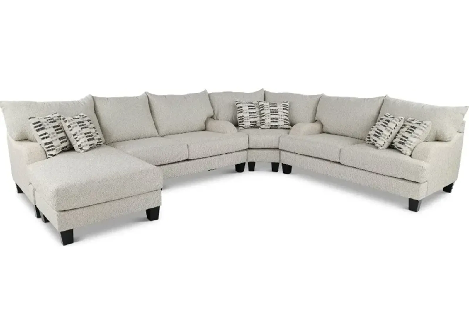 Laguna Off-White 3 Piece Sectional