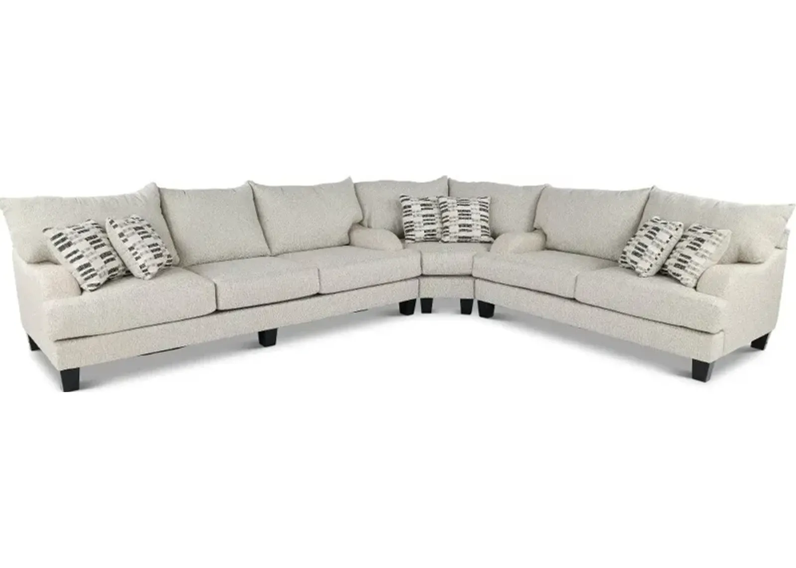 Laguna Off-White 3 Piece Sectional