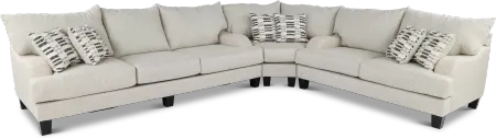 Laguna Off-White 3 Piece Sectional