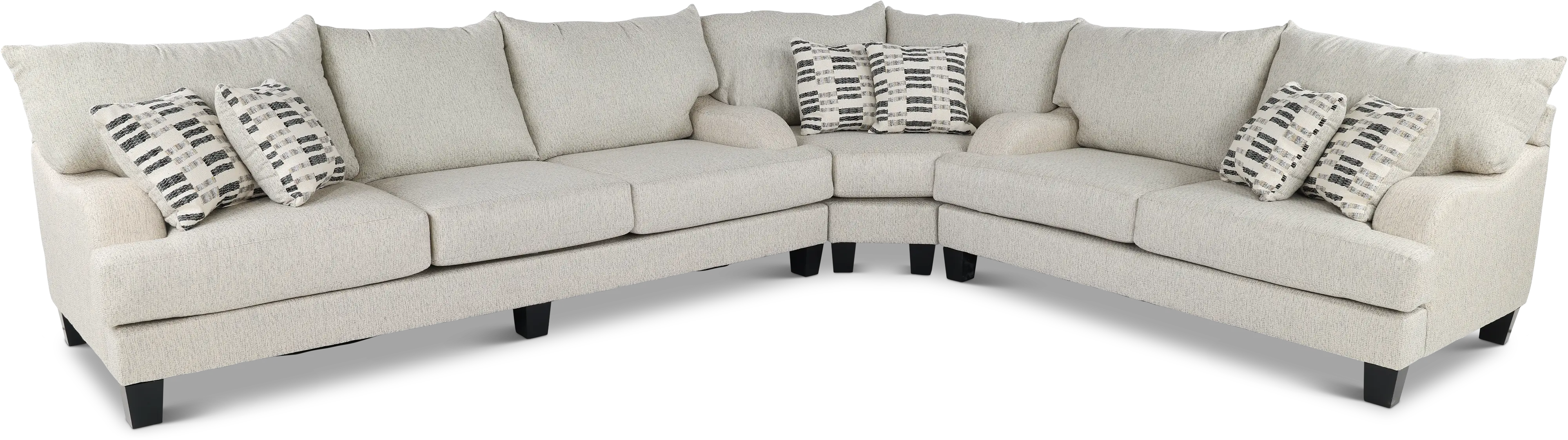 Laguna Off-White 3 Piece Sectional