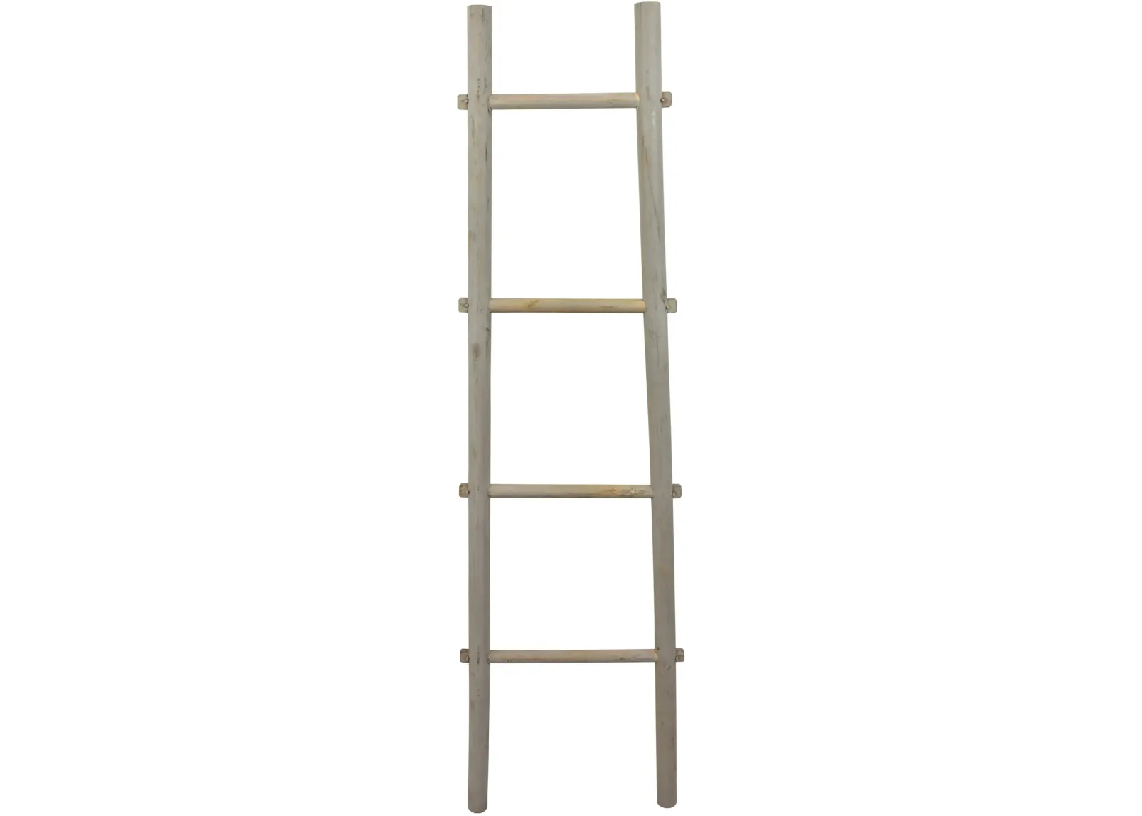 60 Inch Gray Decorative Ladder