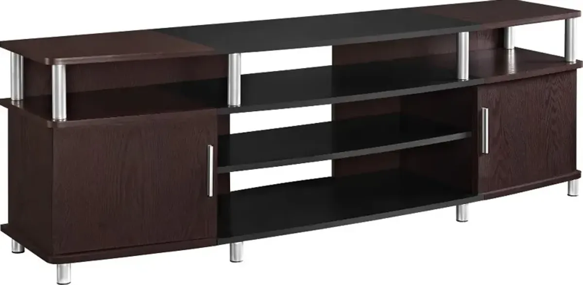 Carson Cherry 70" TV Stand