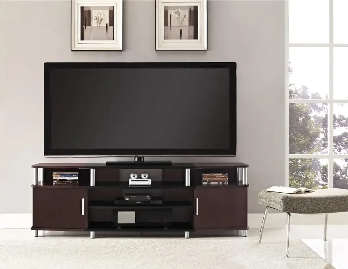 Carson Cherry 70" TV Stand