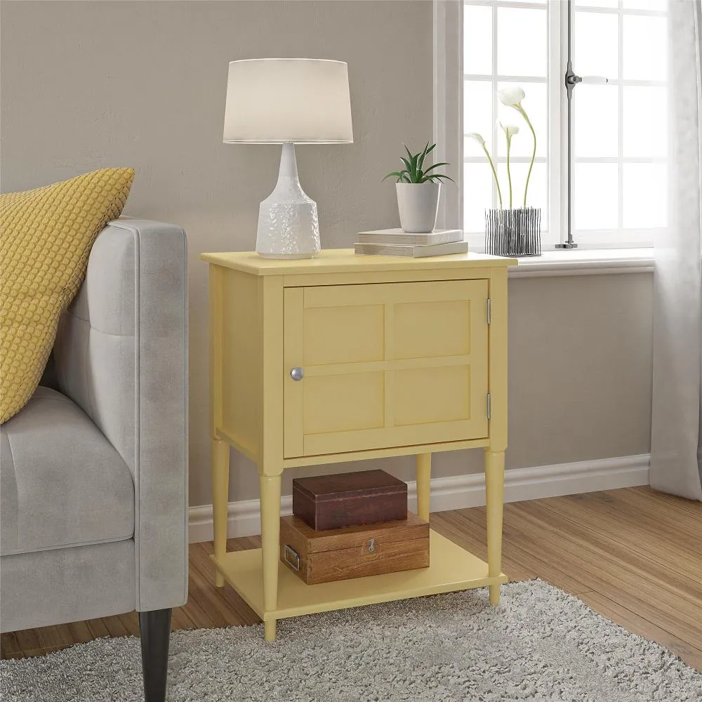 Fairmont Yellow Accent Table