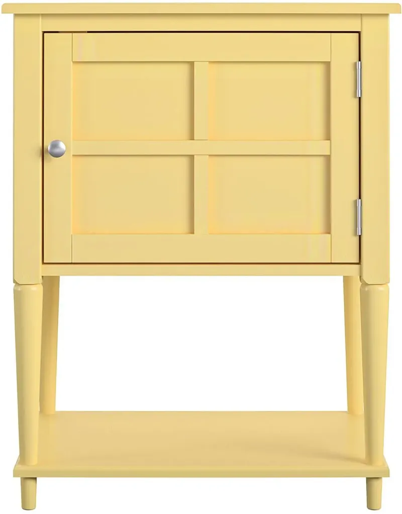 Fairmont Yellow Accent Table