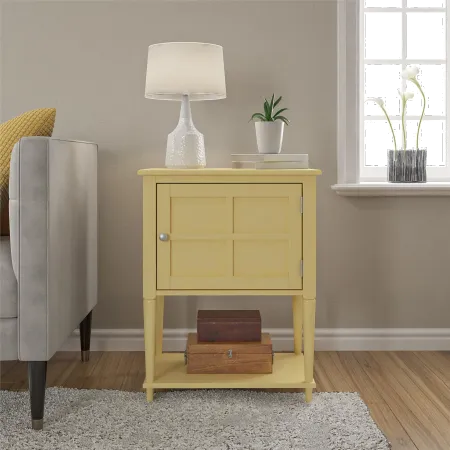 Fairmont Yellow Accent Table