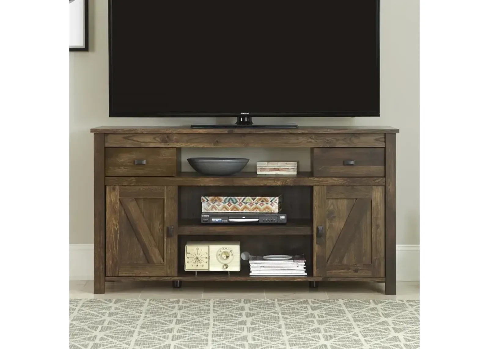 Farmington Medium Brown 60" TV Stand