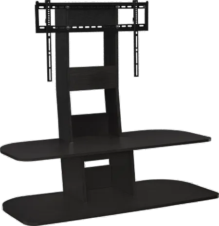 Galaxy Black 47" TV Stand with Mount