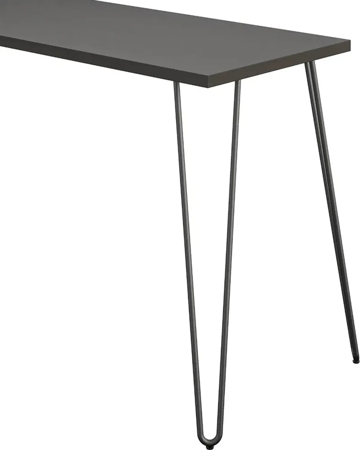 Haven Espresso L-Shaped Desk with Riser