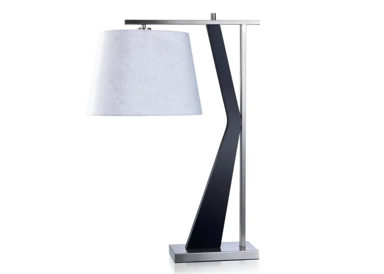 27 Inch Silver Desk Lamp