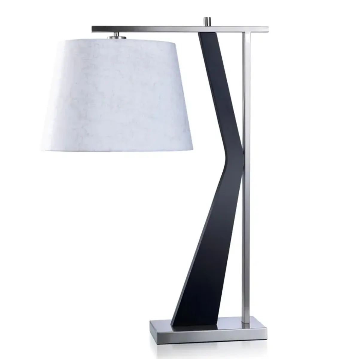 27 Inch Silver Desk Lamp