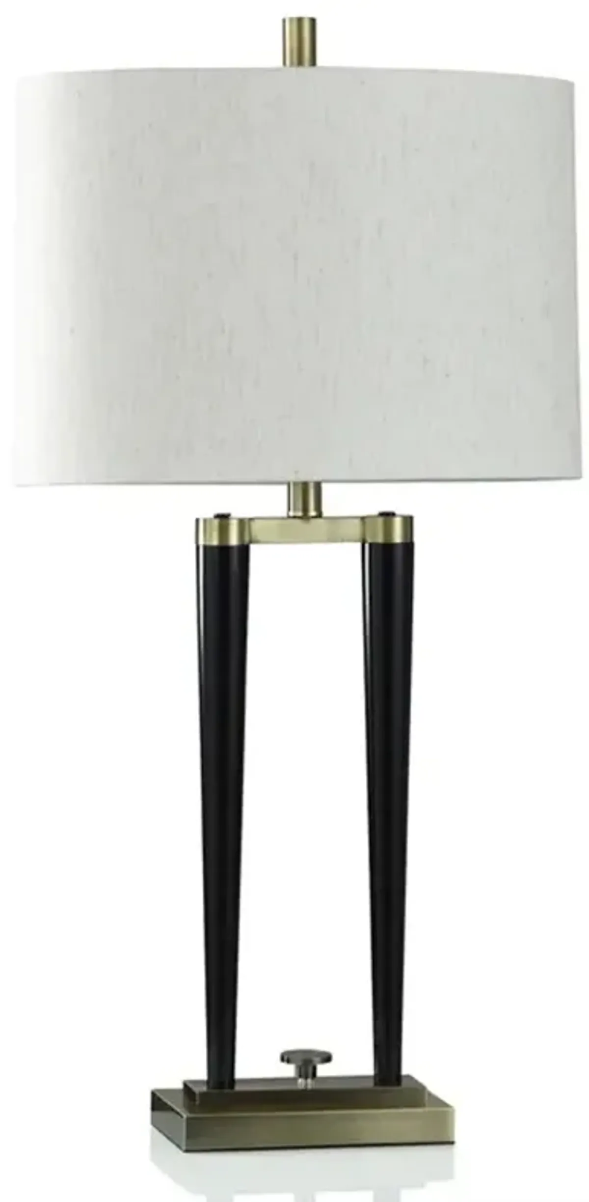 33 Inch Steel Table Lamp