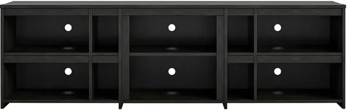 Miles Black Oak 70" TV Stand