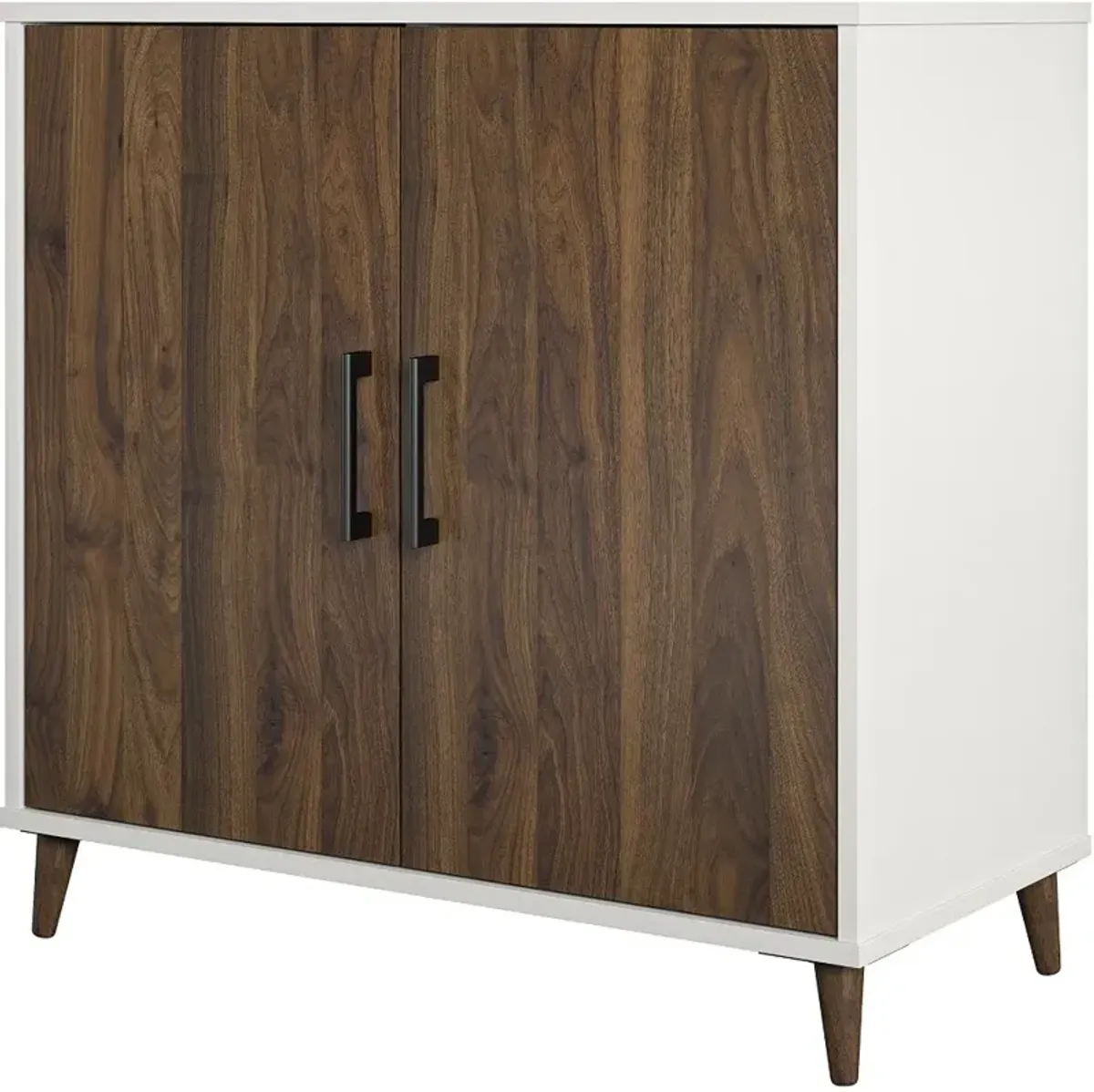 Modern White Accent Cabinet