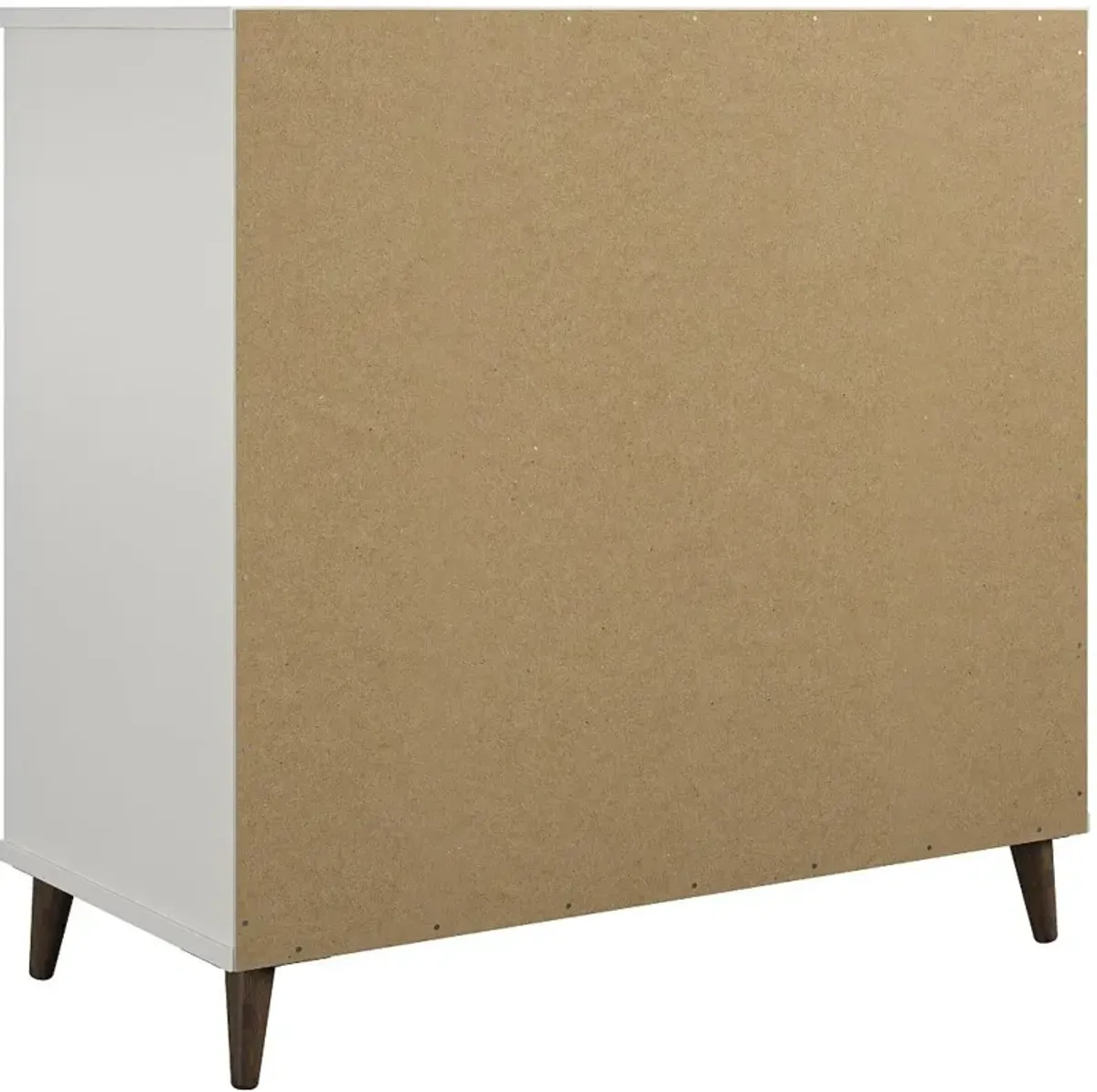 Modern White Accent Cabinet