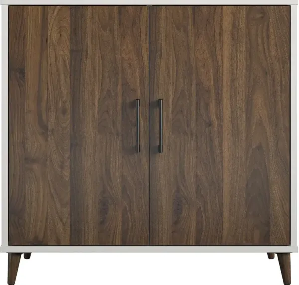 Modern White Accent Cabinet