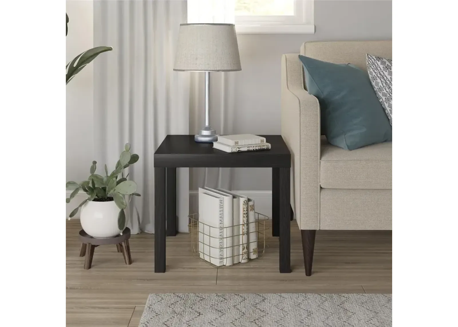 Parsons Espresso End Table