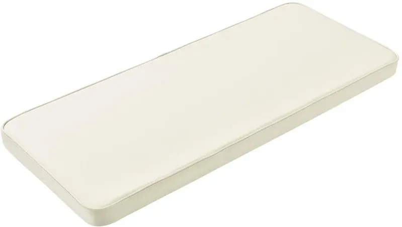 Parsons White Storage Bench