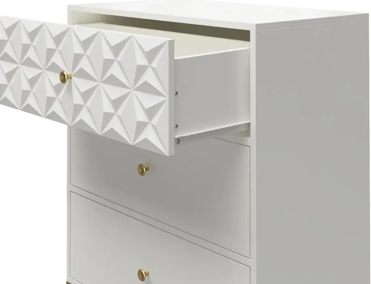 Blair White 3 Drawer Dresser