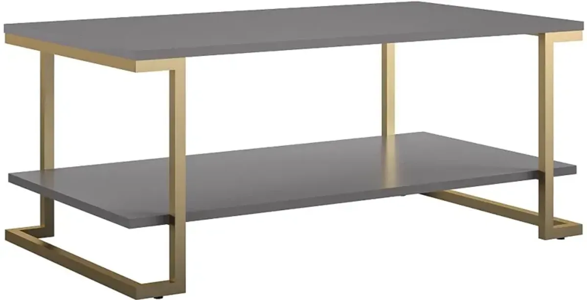 Camila Graphite Gray Coffee Table