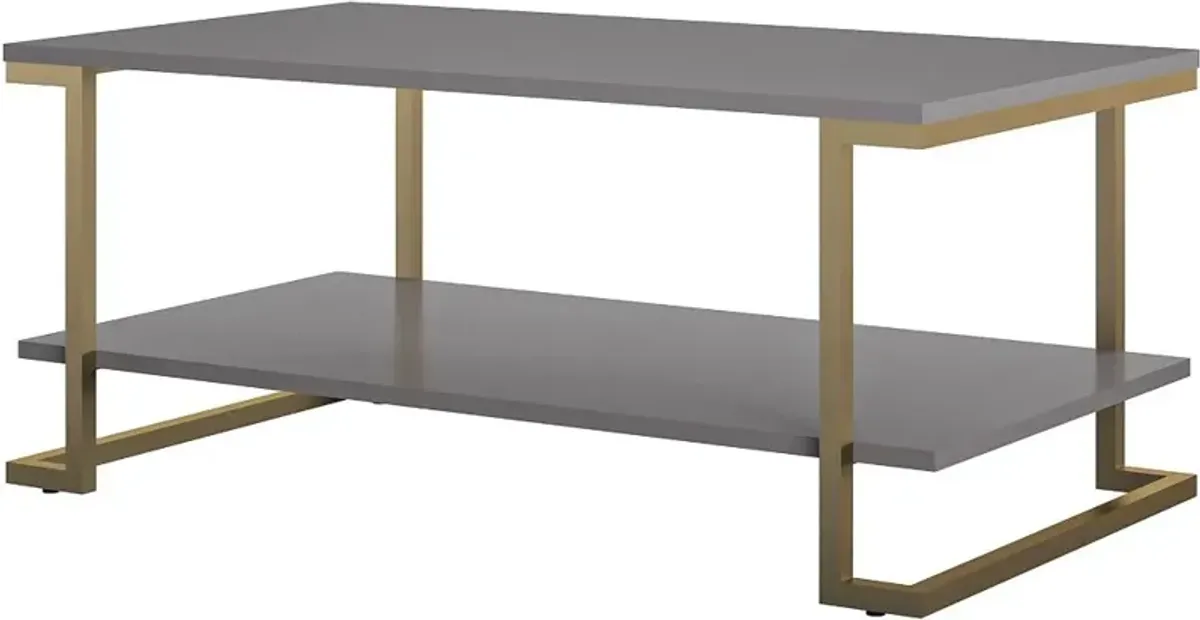 Camila Graphite Gray Coffee Table