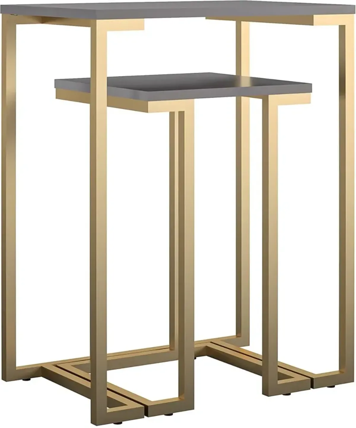 Camila Graphite Gray Nesting Tables