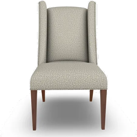 Parsons Chrisney Gray Upholstered Dining Chair