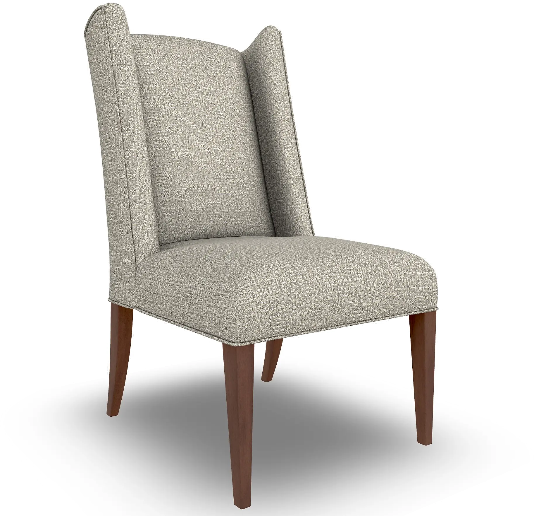Parsons Chrisney Gray Upholstered Dining Chair