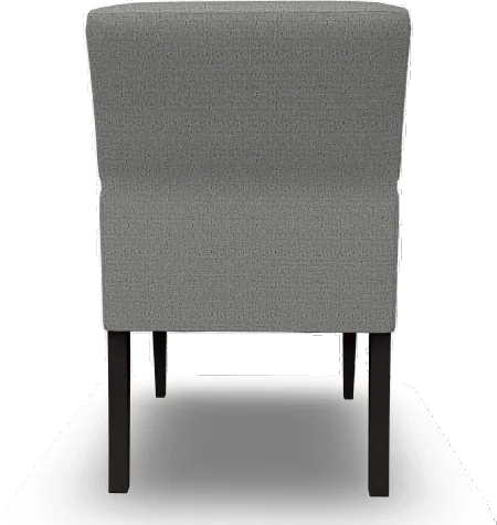 Parsons Gray Upholstered Dining Arm Chair