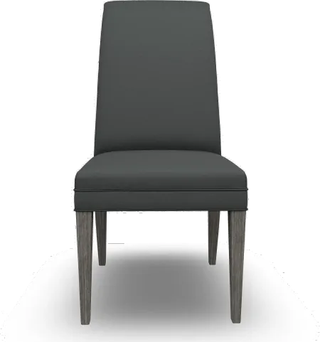 Odell Dark Blue Upholstered Dining Chair