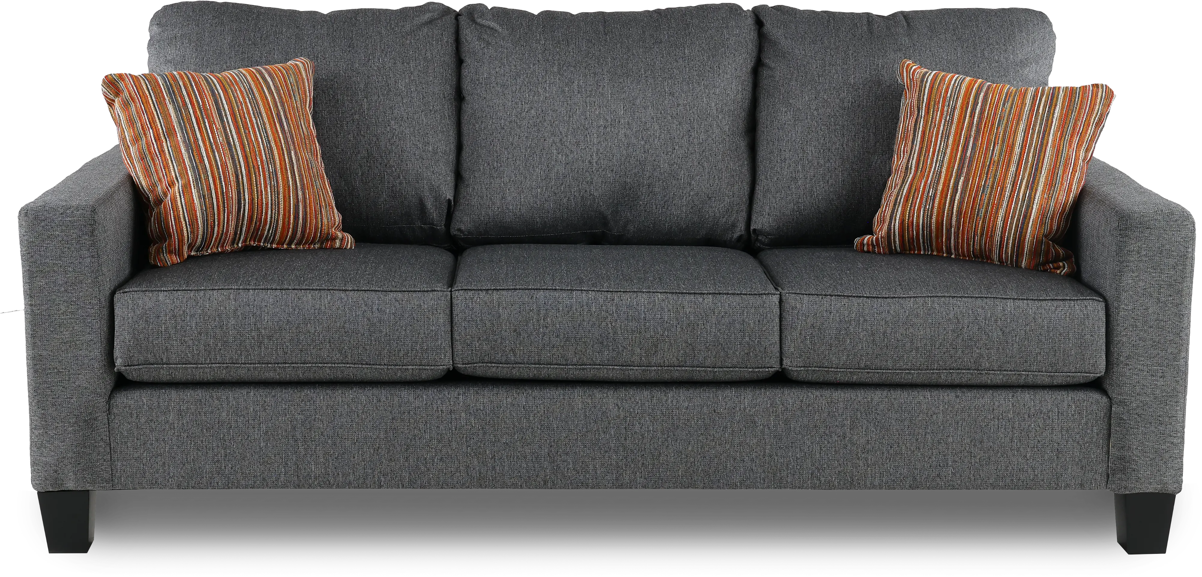 Paisely Slate Gray Sofa