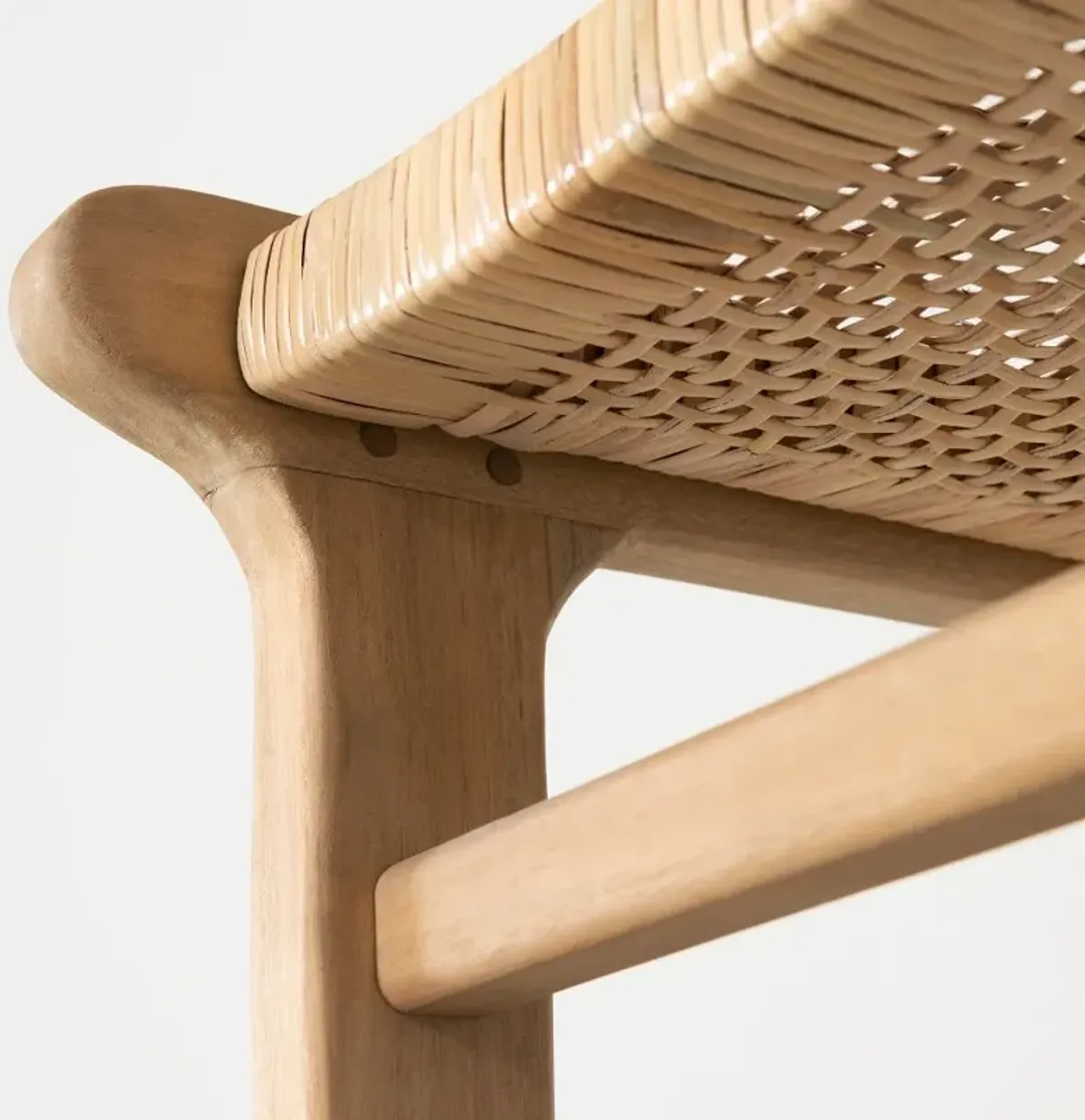 Balka Natural Rattan Stool - South Shore