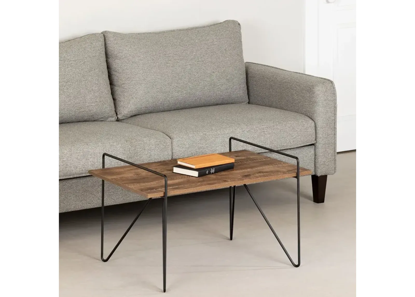 Slendel Brown Oak Coffee Table - South Shore