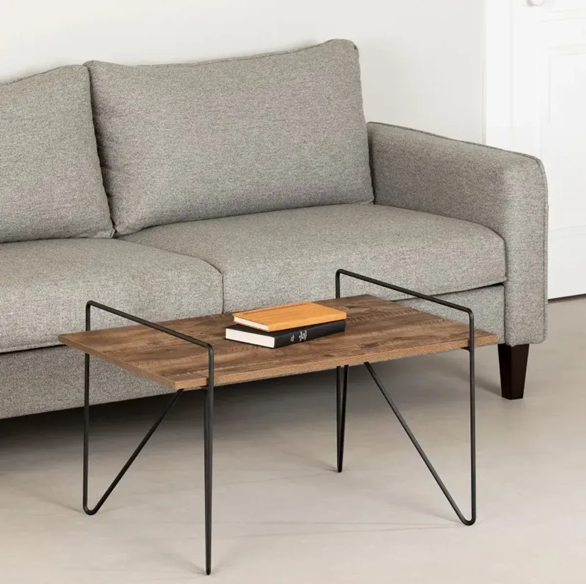 Slendel Brown Oak Coffee Table - South Shore