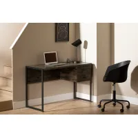 Mezzy Dark Brown Computer Desk - South Shore