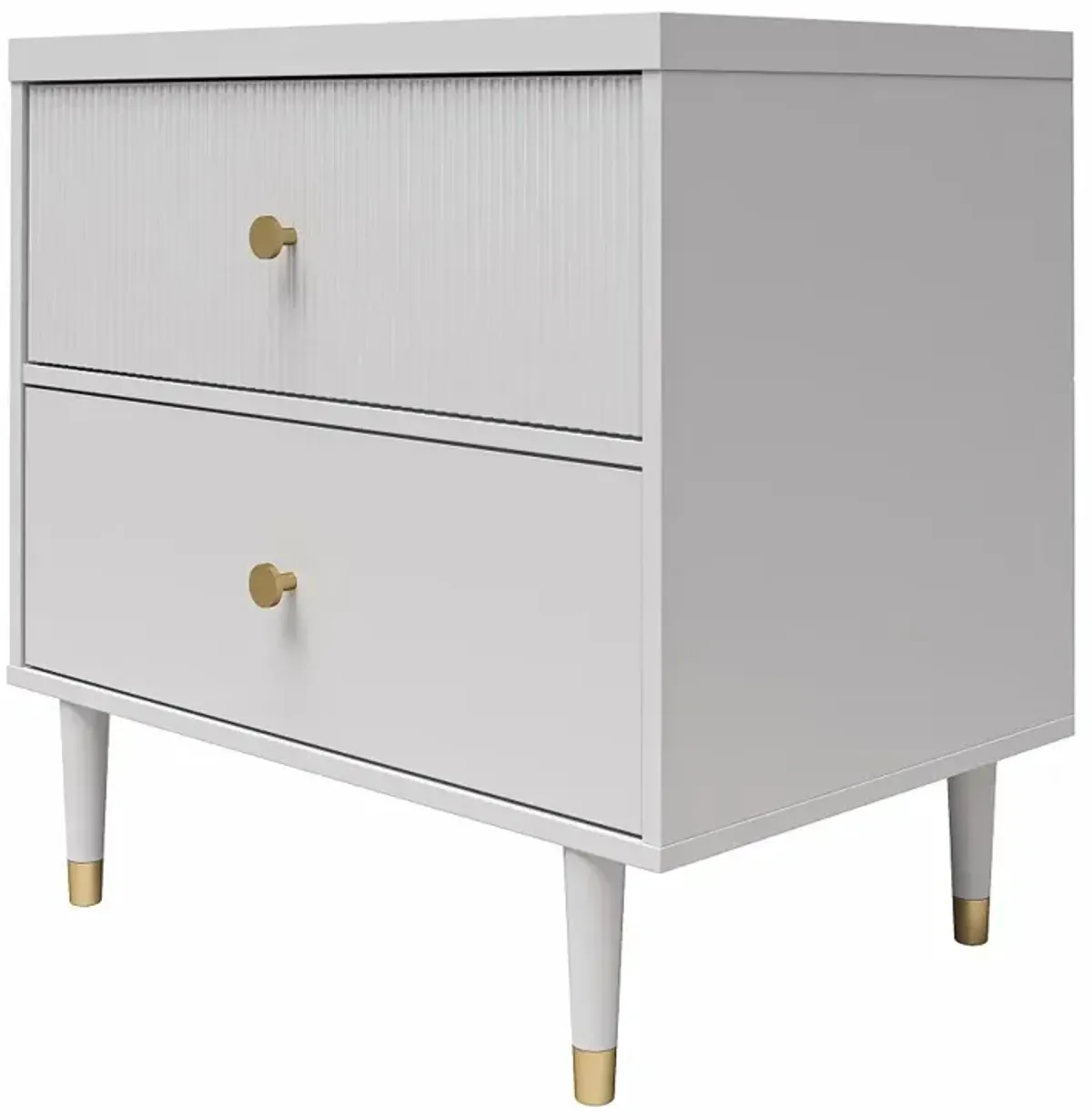 Elizabeth Dove Gray Nightstand