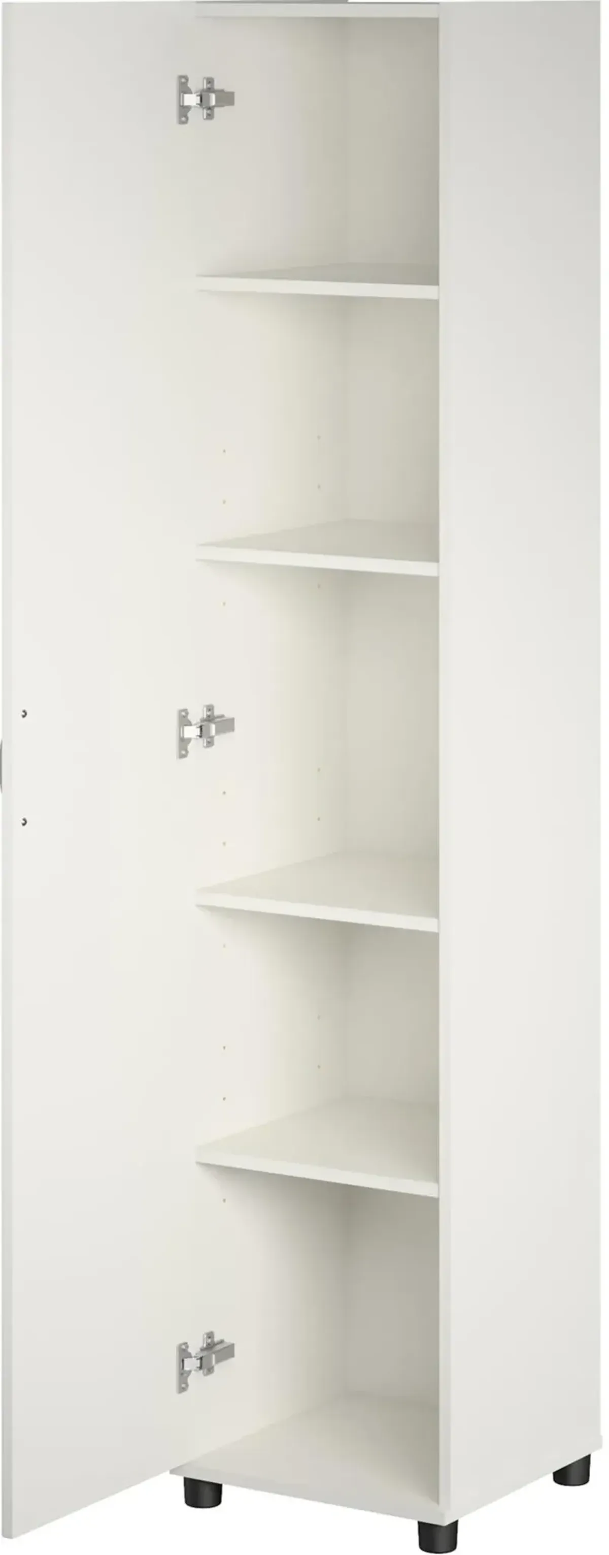 Callahan White 16" Utility Storage Cabinet