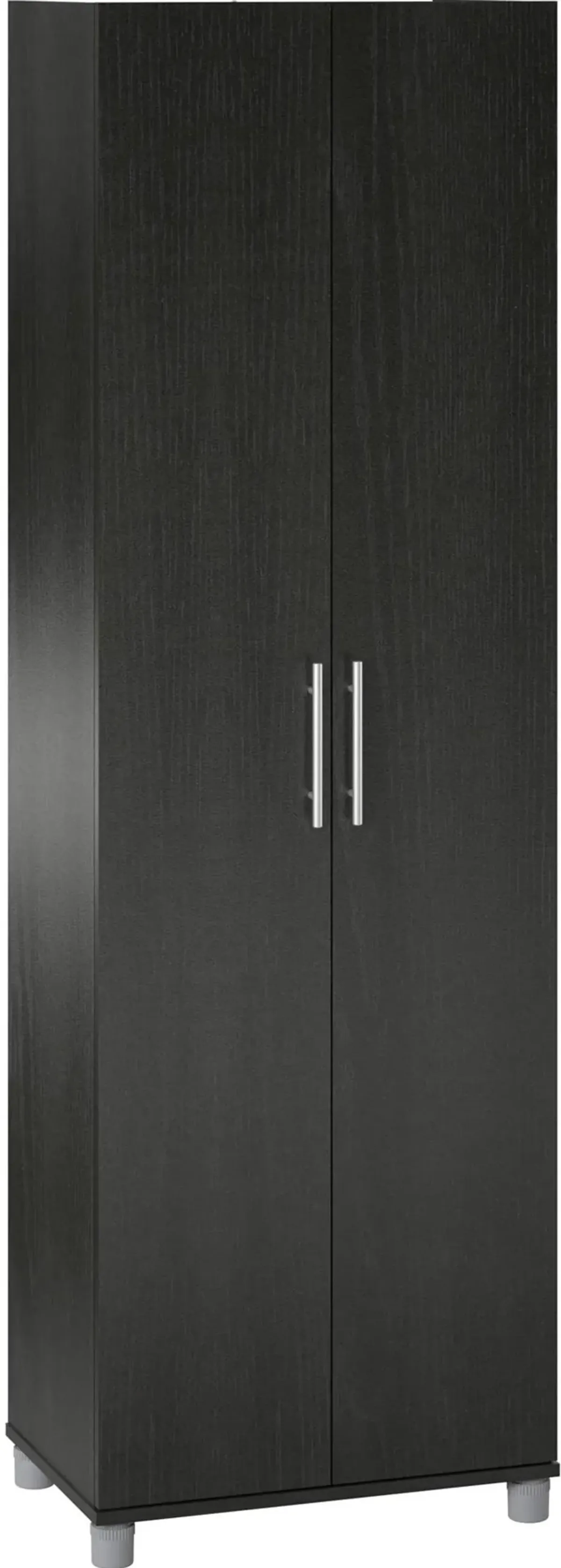 Camberly Black Oak 24" Utility Storage Cabinet