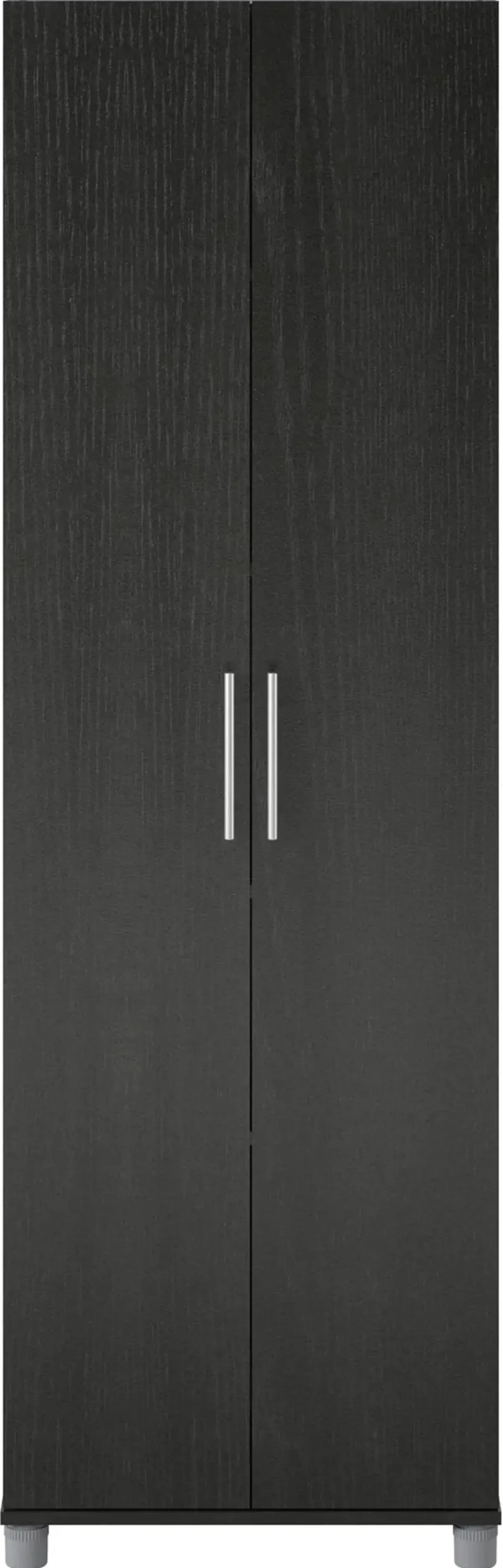 Camberly Black Oak 24" Utility Storage Cabinet