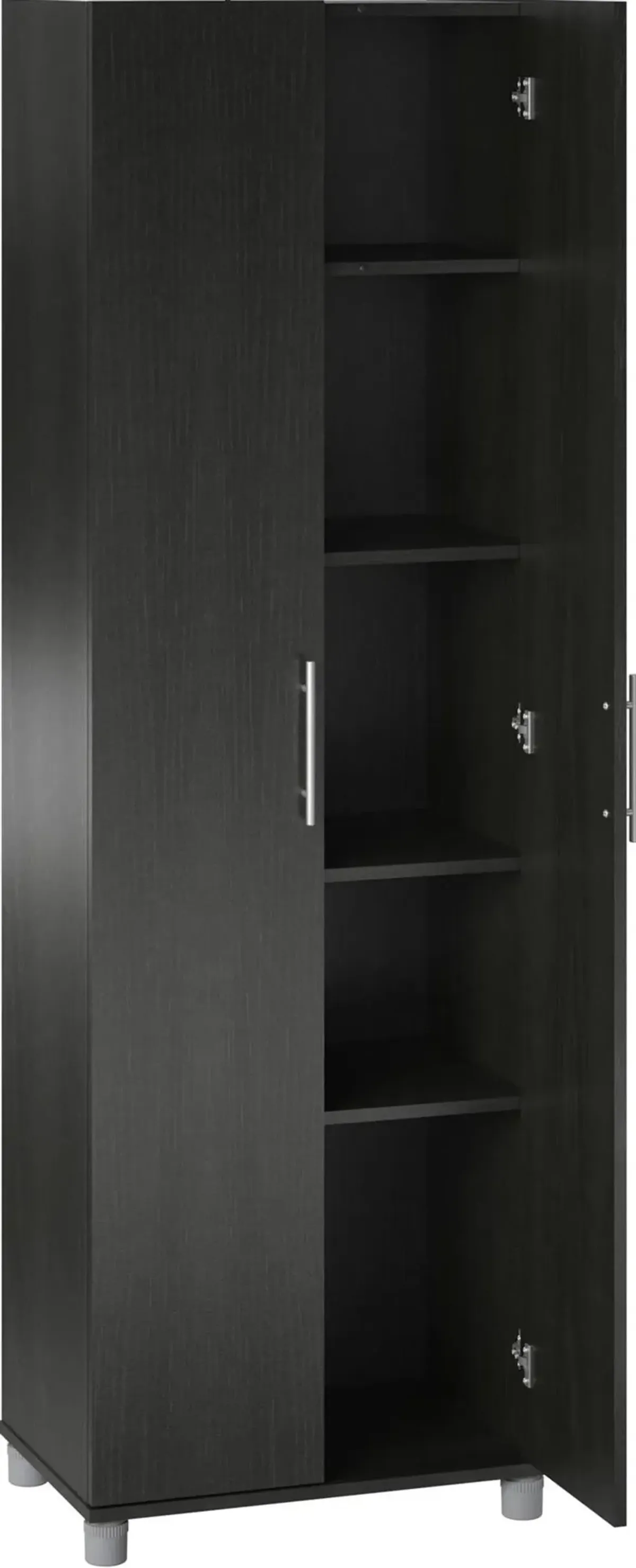 Camberly Black Oak 24" Utility Storage Cabinet