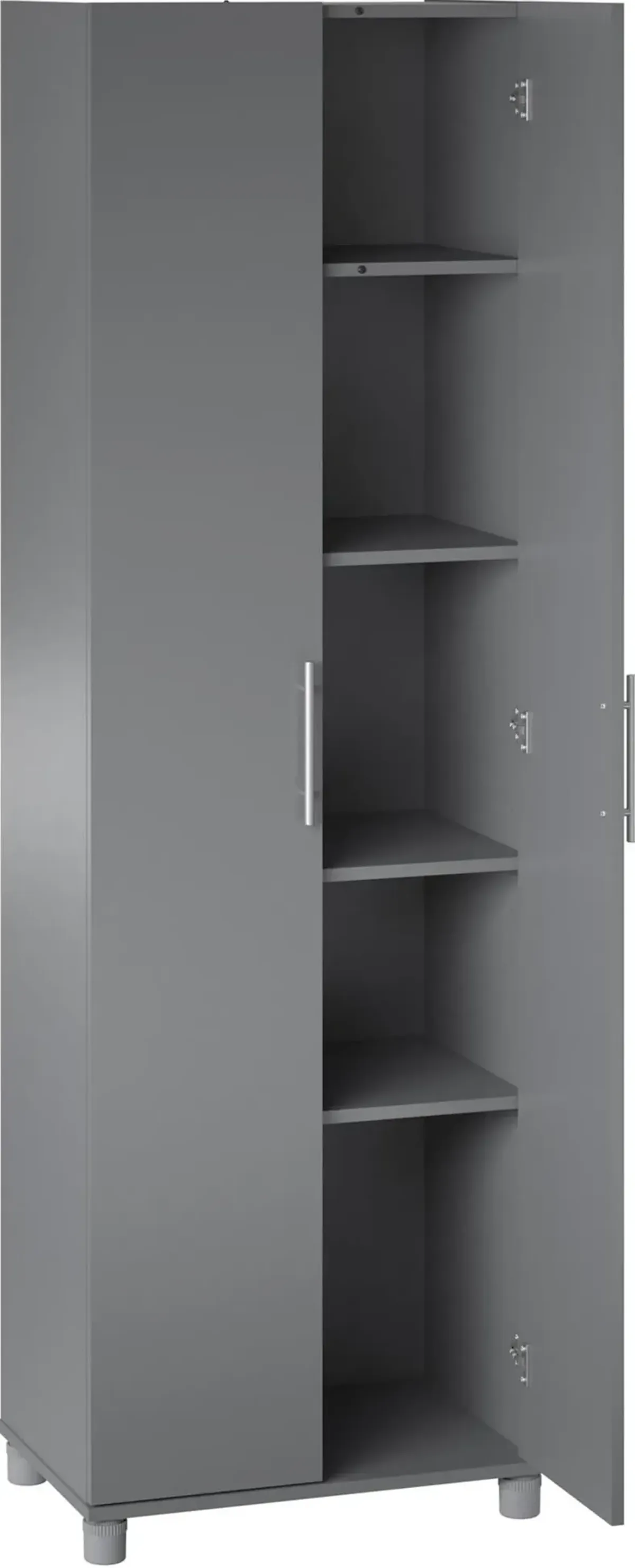 Camberly Graphite Gray 24" Utility Storage Cabinet