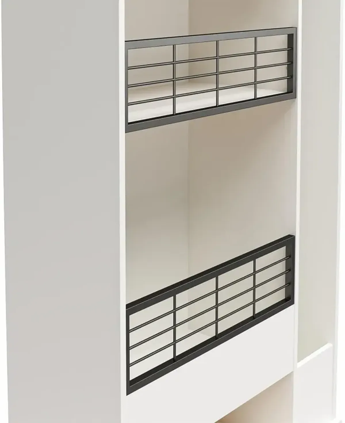 Flex White Sports Storage Cabinet