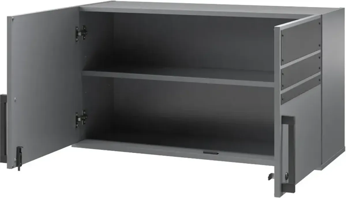 Shelby Graphite 2 Door Garage Wall Cabinet