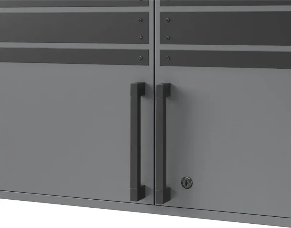 Shelby Graphite 2 Door Garage Wall Cabinet