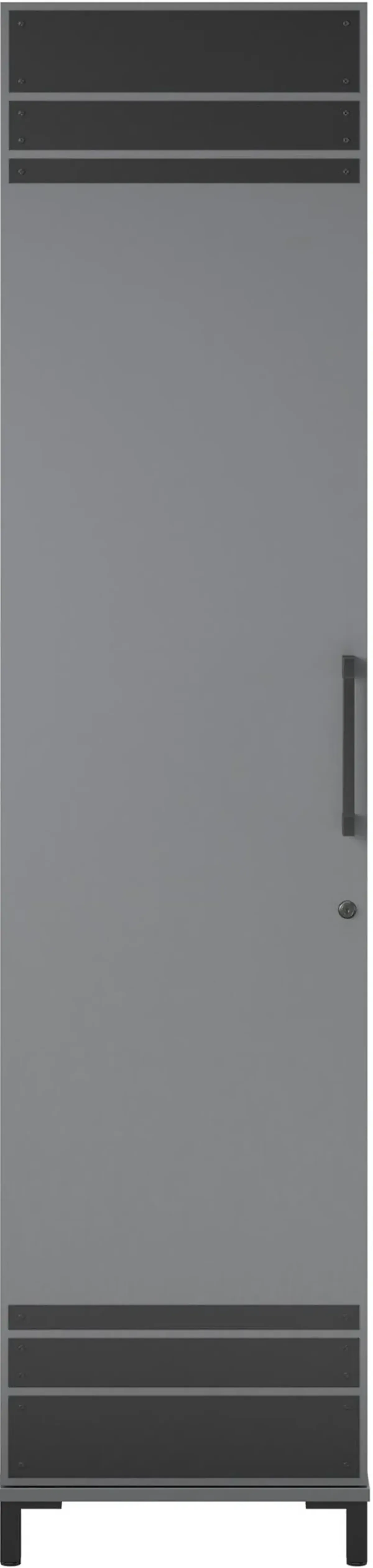 Shelby Graphite Tall 1-Door Garage Cabinet