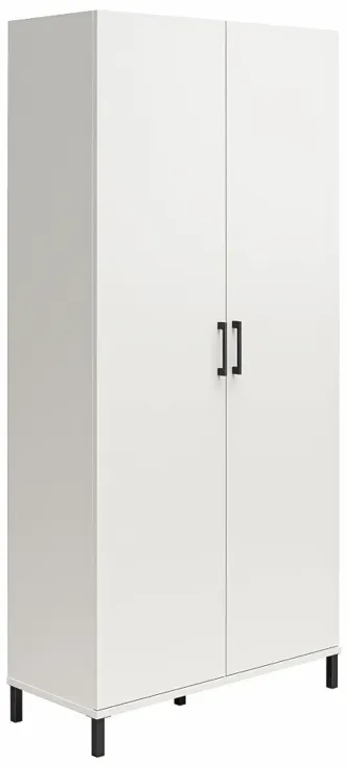 Versa White 36" 2-Door Storage Cabinet