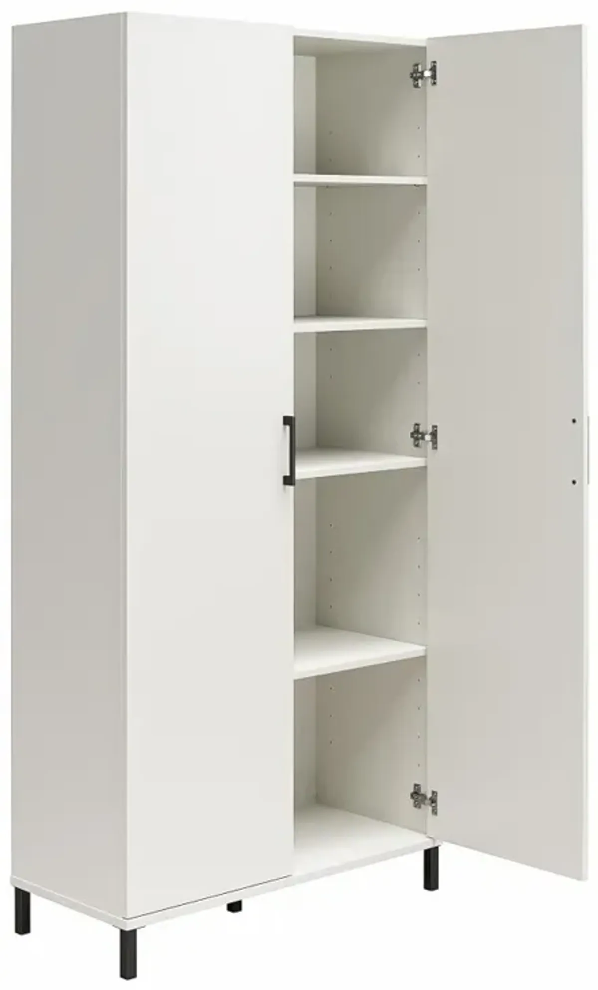 Versa White 36" 2-Door Storage Cabinet